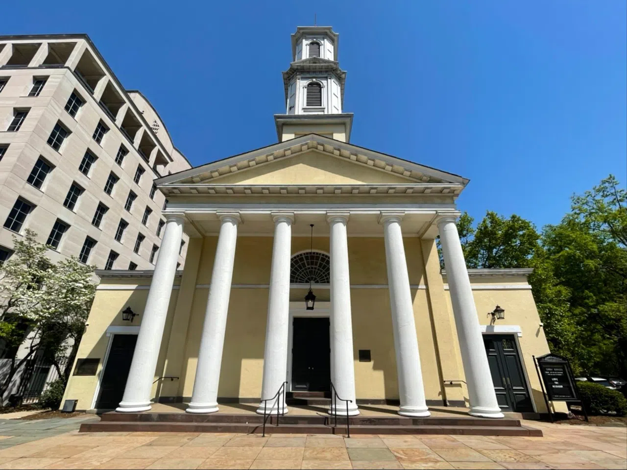 Wie Sie in Washingtons Kirche der Präsidenten hineinkommen