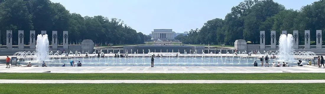 Die National Mall (Abschnitt 3rd bis 7th Street), Washington