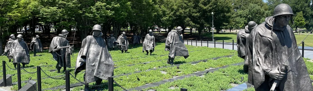 朝鮮戦争戦没者記念碑、ワシントン