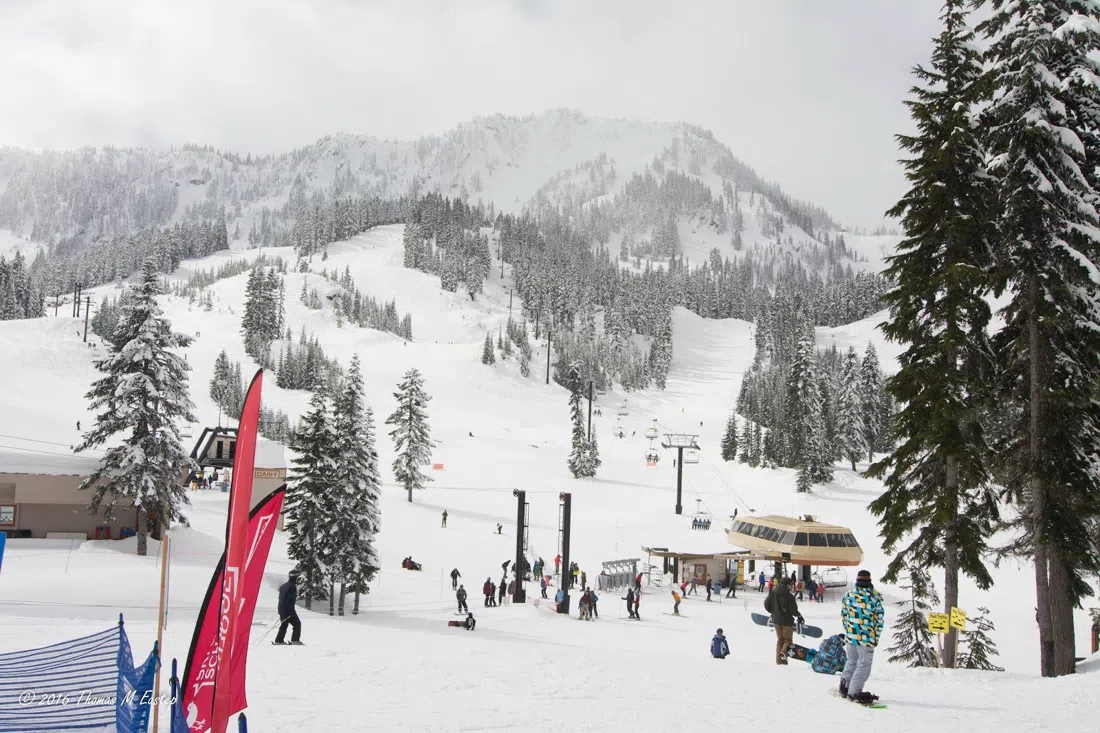 Telesilla panorámico de Stevens Pass, Washington