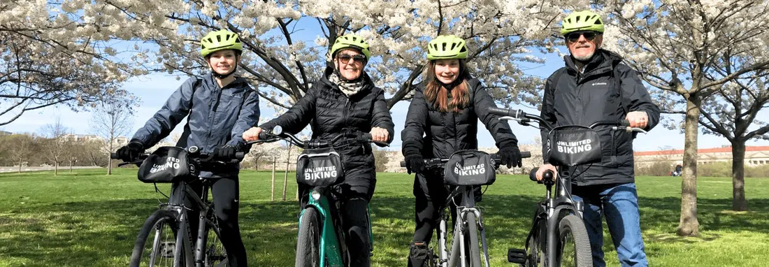 Unlimited Biking — Kirsebærblomstring på sykkeltur, Washington