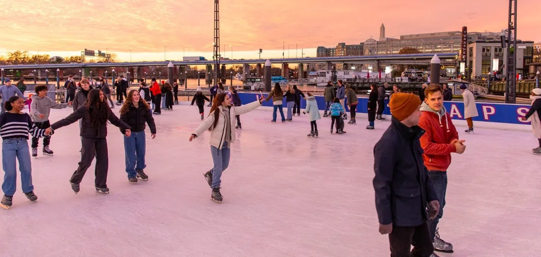 The Wharf Ice Rink, Washington