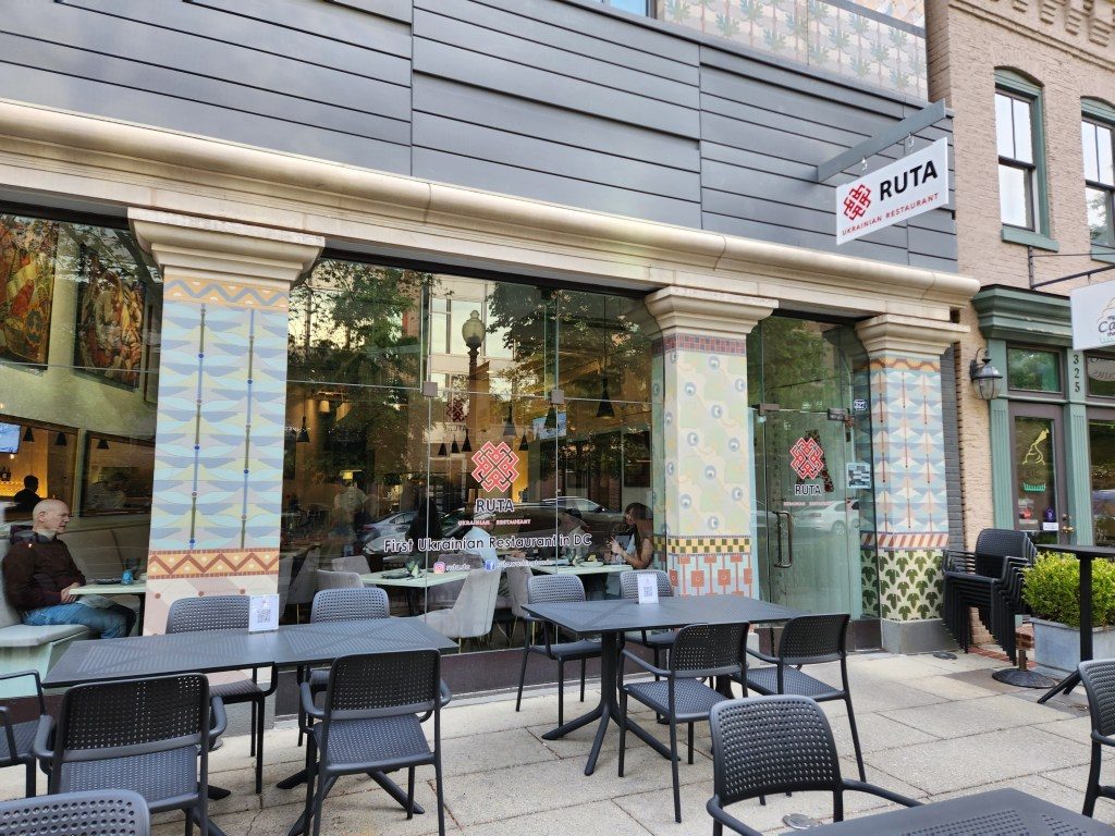 Ruta Ukrainian restaurant, 7th Street SE