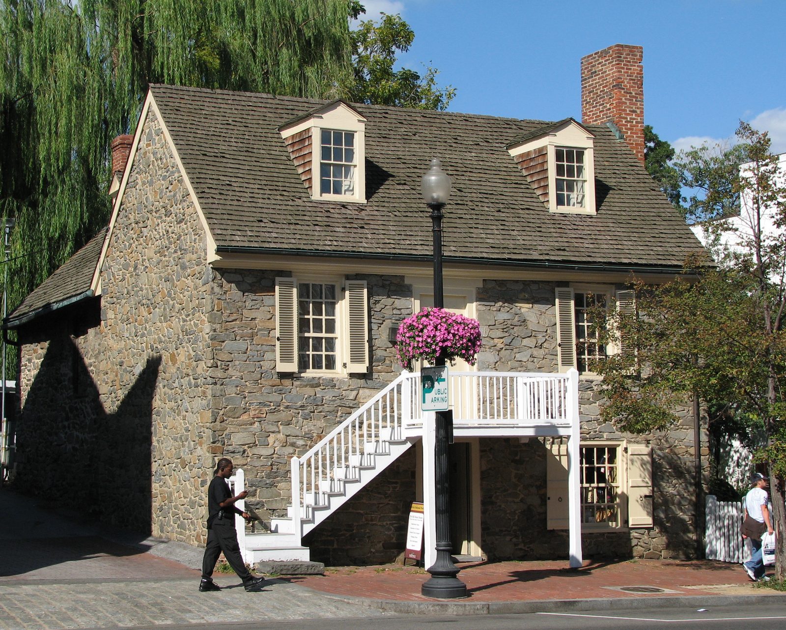 Museo Old Stone House en la calle M, Georgetown