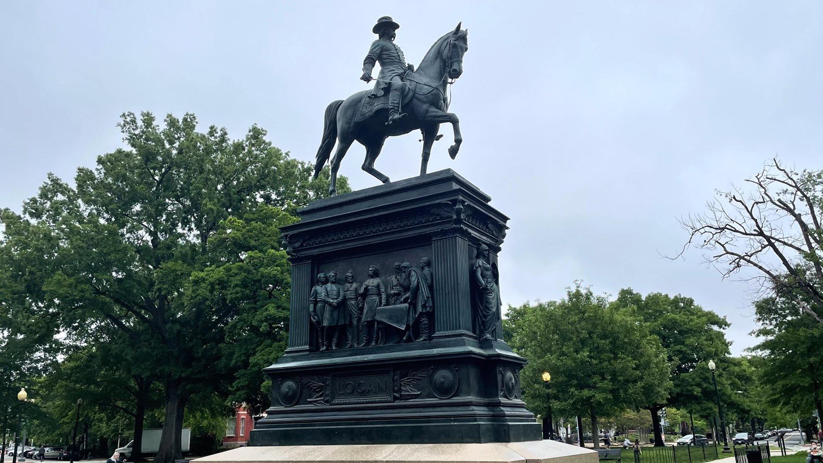 Logan Circle & the General John A. Logan Memorial, Washington