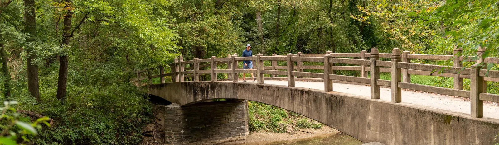 Woodley Park in Washington, from Zoo gates to Rock Creek